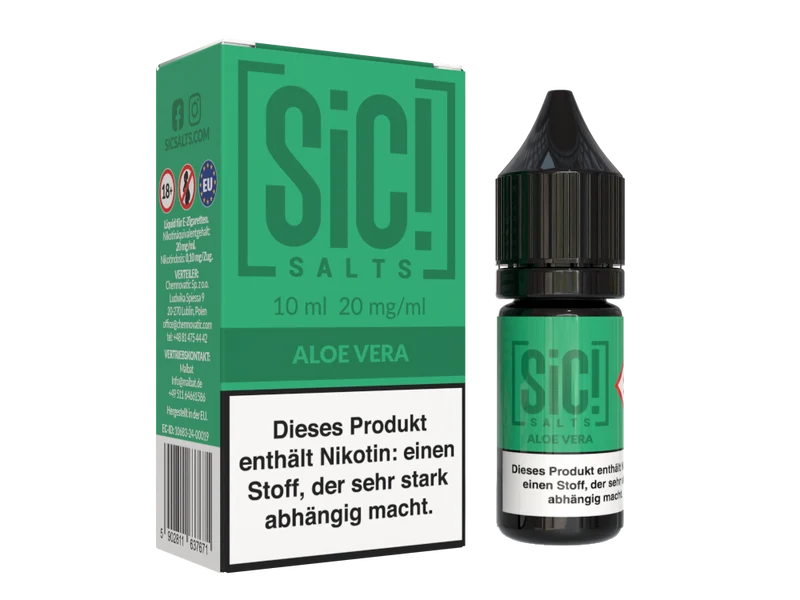 SiC! Salts - Nikotinsalz Liquid - Aloe Vera