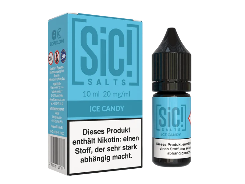 SiC! Salts Ice Candy – Nikotinsalz Liquid 20 mg/ml
