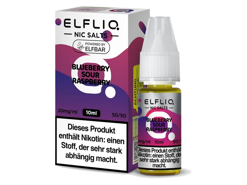 ELFLIQ Blueberry Sour Raspberry Nikotinsalz Liquid 10ml – 20mg/ml
