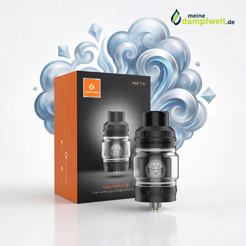 GeekVape Z Subohm 5 Clearomizer – 5,5ml DL Tank mit Top Airflow