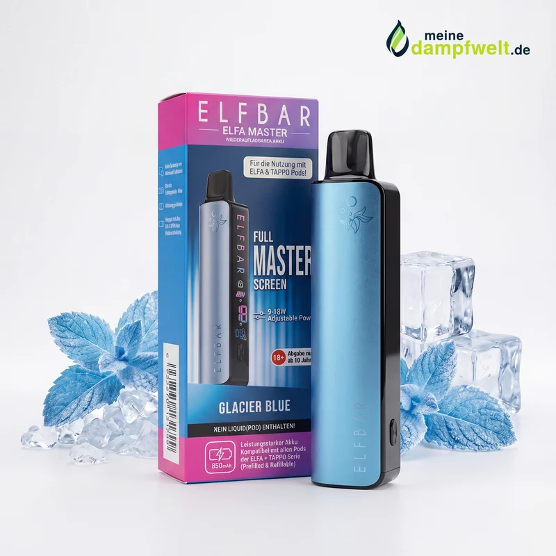 Elfbar Elfa Master Akku - 850 mAh Pod-Akkuträger mit Display | 9-18W