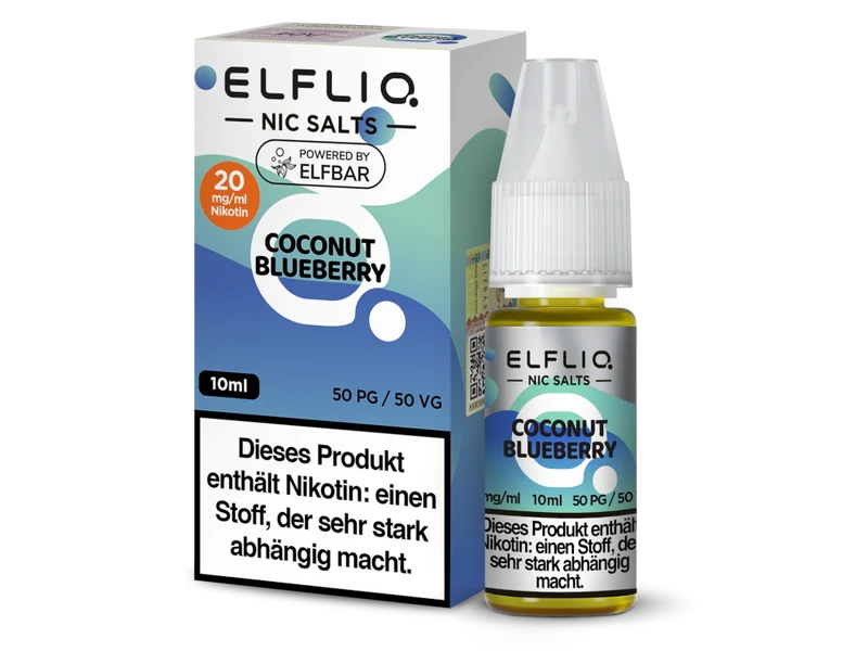 ELFLIQ Coconut Blueberry Nikotinsalz Liquid - Elfbar E-Liquid 10ml