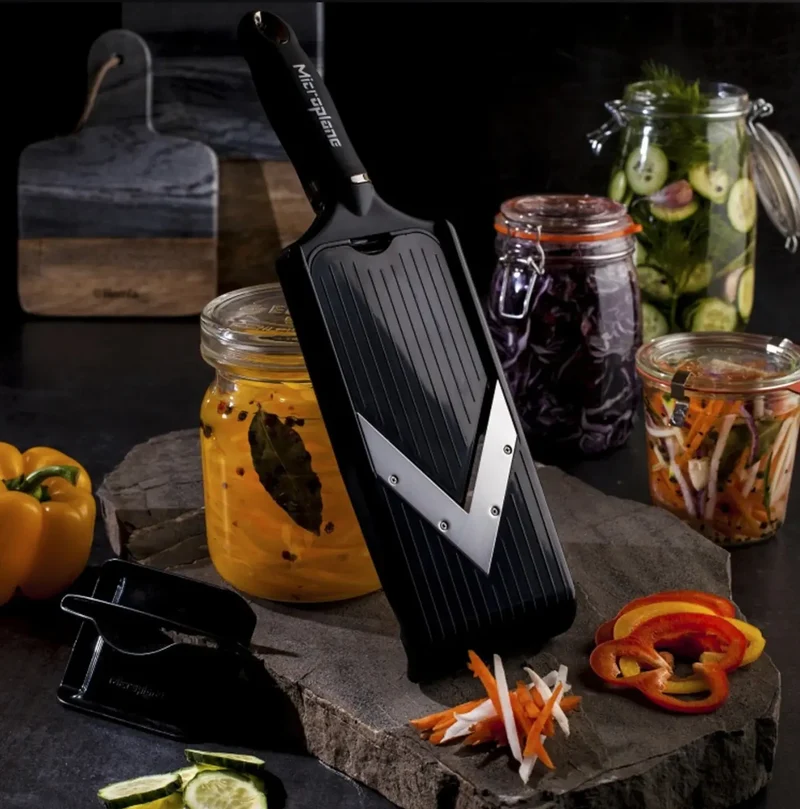 MICROPLANE Hobel V-Blade mit Julienne-Klinge