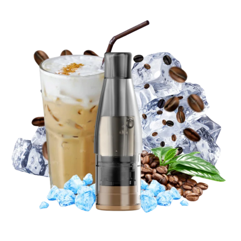 Kiwi Vapor - Kiwi GO PLUS Pod - Latte Ice 2er-Pack 20mg 2ml