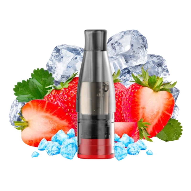 Kiwi Vapor - Kiwi GO PLUS Pod - Strawberry Ice 2er-Pack 20mg 2ml