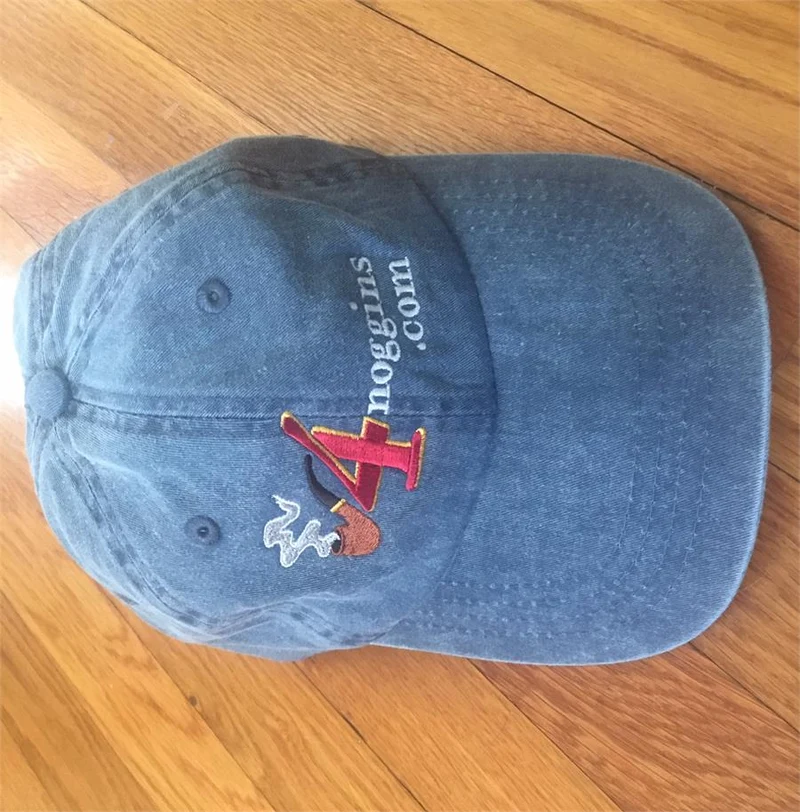 4Noggins Apparel: DENIM ADJUSTABLE CAP