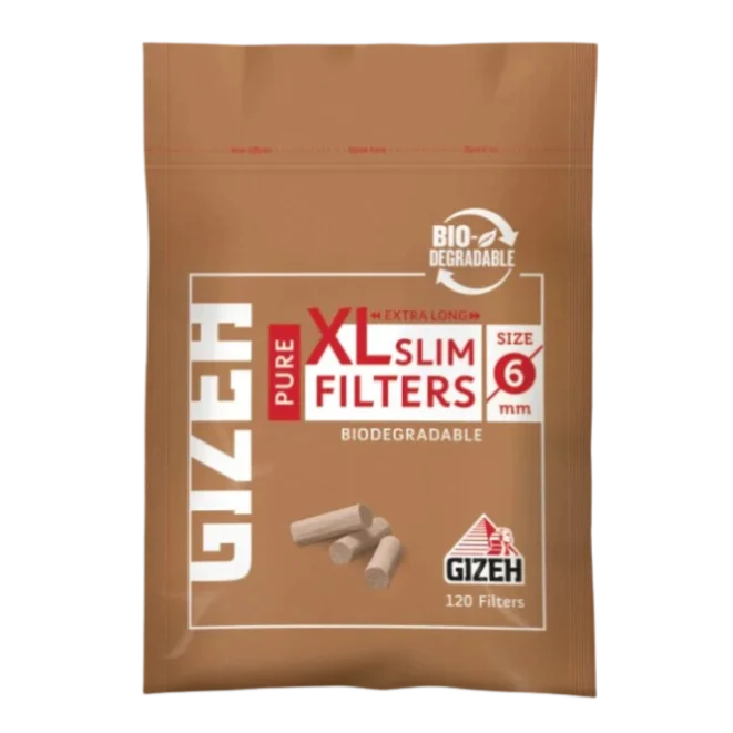 GIZEH - XL Slim Filter - Pure - Bag