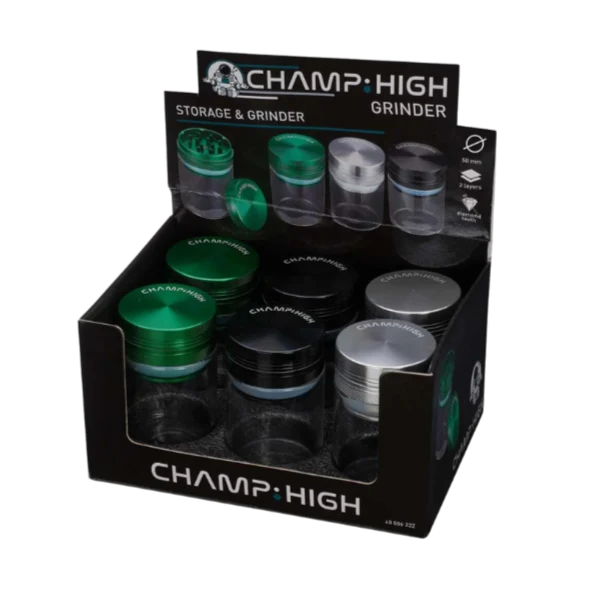Champ High - Grinder & Storage - 50mm - 2 Layers