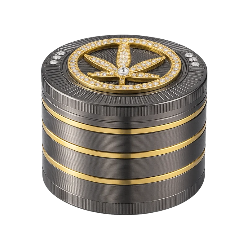 Champ High - Grinder Bling Bling Leaf - 50mm - 4 Layers