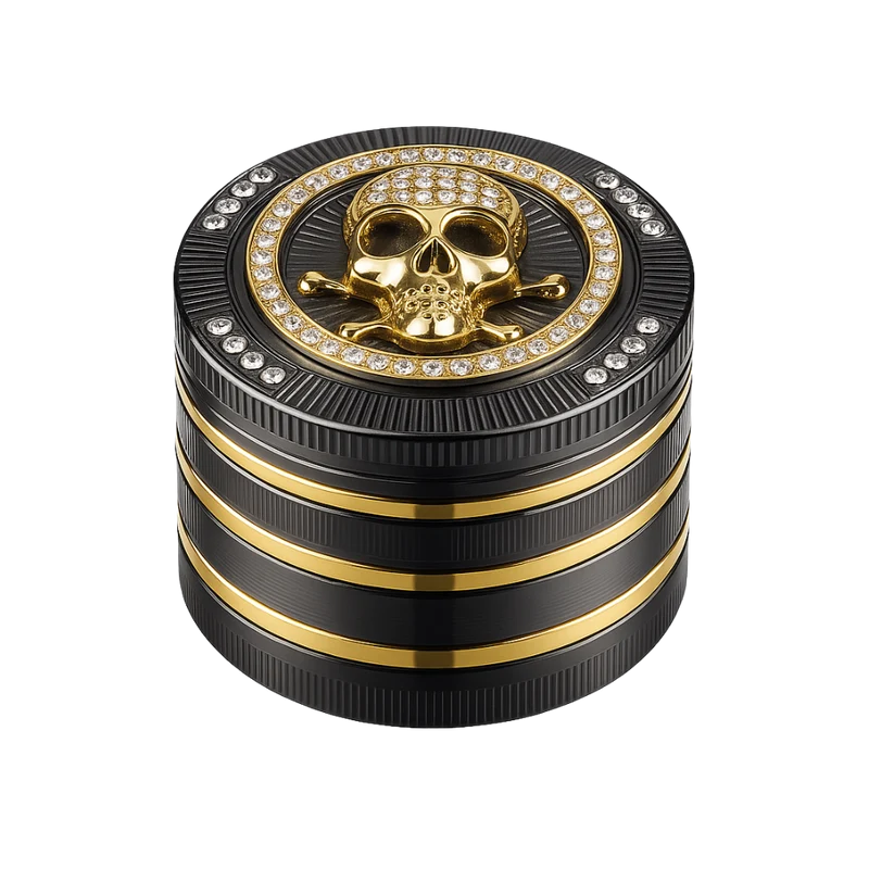 Champ High - Grinder Bling Bling Skull - 50mm - 4 Layers