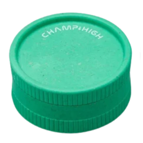 Champ High - Hemp Plastic Grinder - 42mm - 2 Layers Green