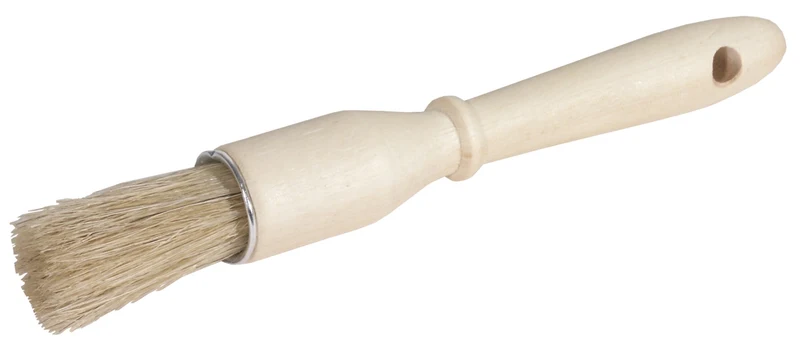 Aschenbecherpinsel 18 cm, Holz mit Naturborsten