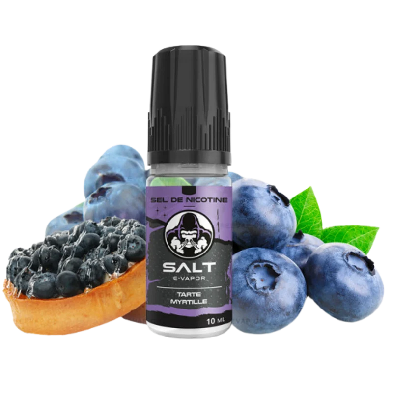 Le French - E-Vapor Nikotinsalz - Heidelbeerkuchen 10 ml