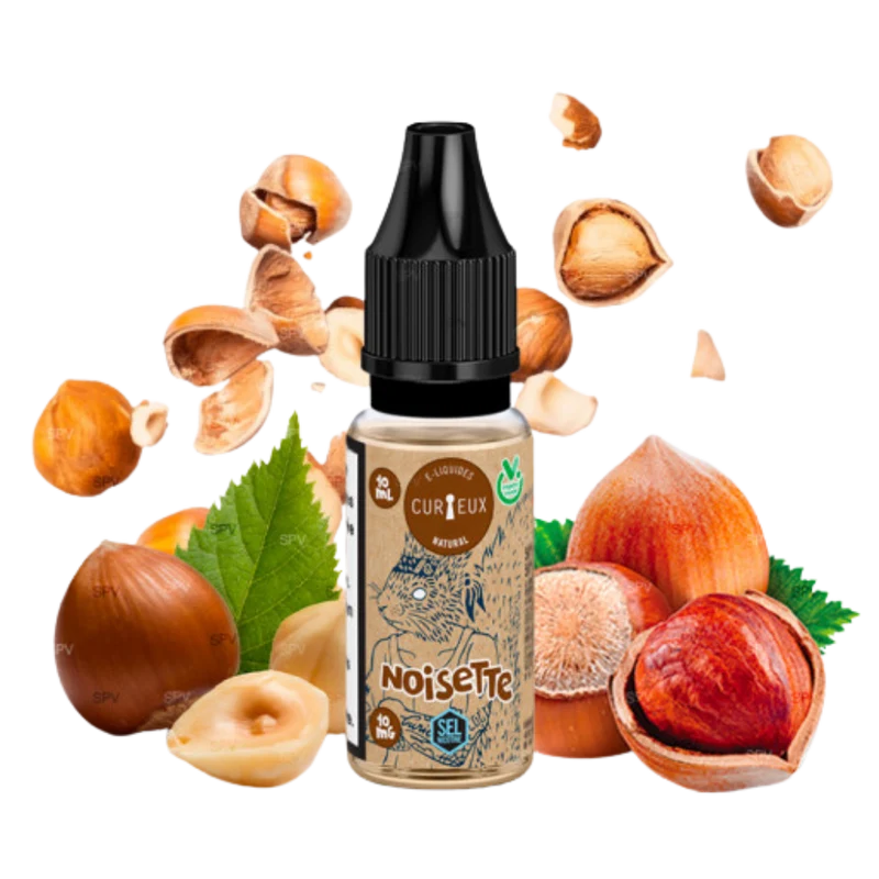 Curieux - Édition - Nikotinsalz - Natural Haselnuss 10ml