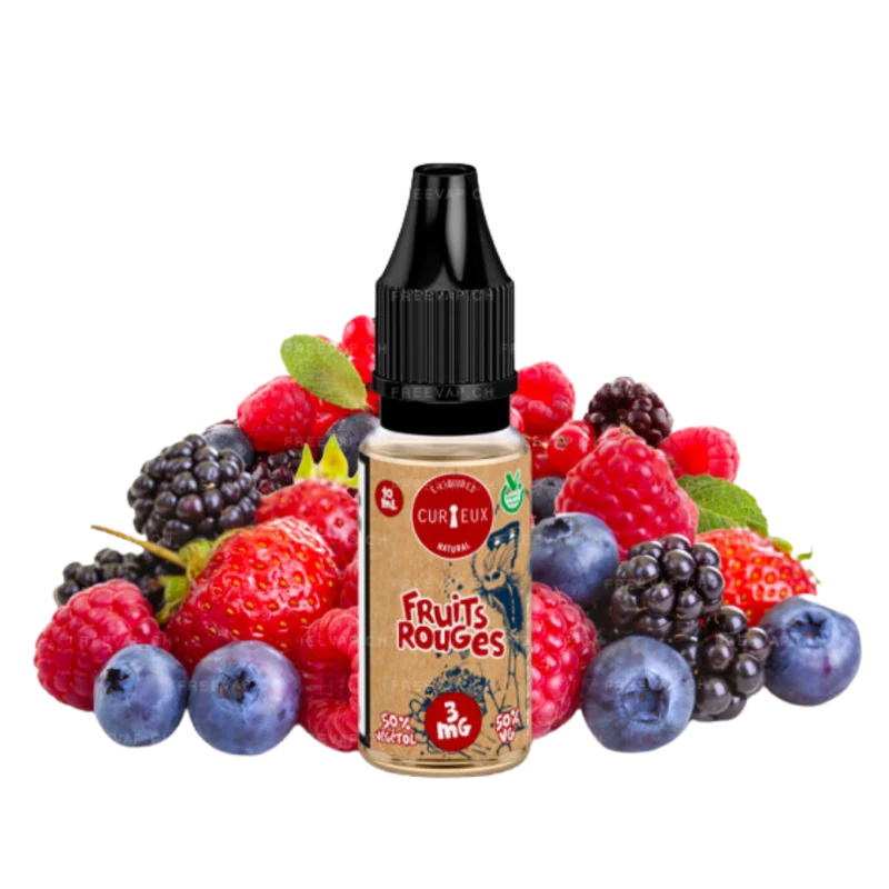 Curieux - Édition - Nikotinsalz - Natural Rote Früchte 10ml
