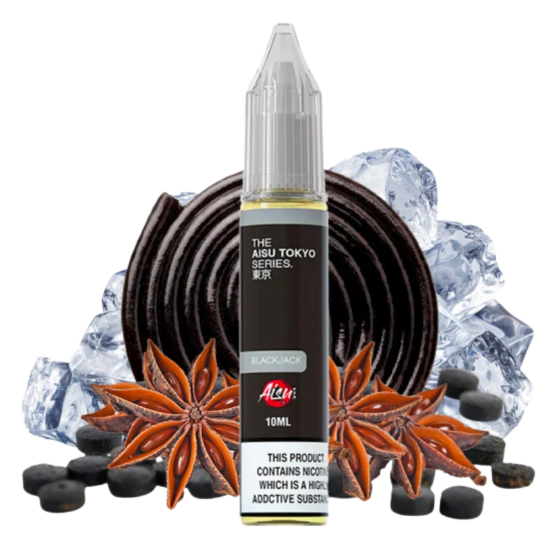 Aisu - Tokyo Series - Nikotinsalz - Black Jack (Lakritze & Anis) 10ml