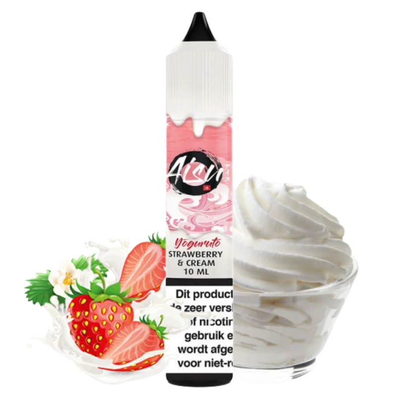 Aisu - Nikotinsalz - Yoguruto Erdbeere & Sahne 10ml