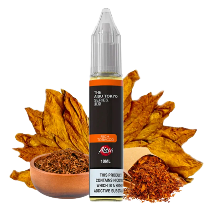 Aisu - Tokyo Series - Nikotinsalz - Rich Tobacco (Classic & Karamell) 10ml