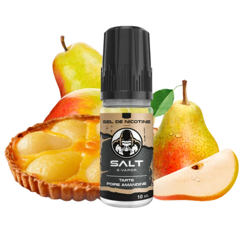Le French - E-Vapor Nikotinsalz - Birne-Mandel-Torte 10 ml