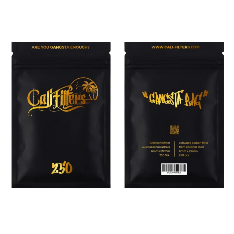 Cali Filters - Aktivkohle Filter - 6mm - Gangsta Bag
