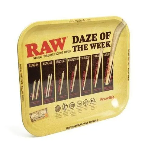 Raw Rolling Tray - Random Variety - Large Size (10 Count)