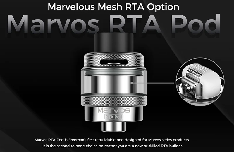 Freemax Marvos RTA Pod Tank 3.5ml