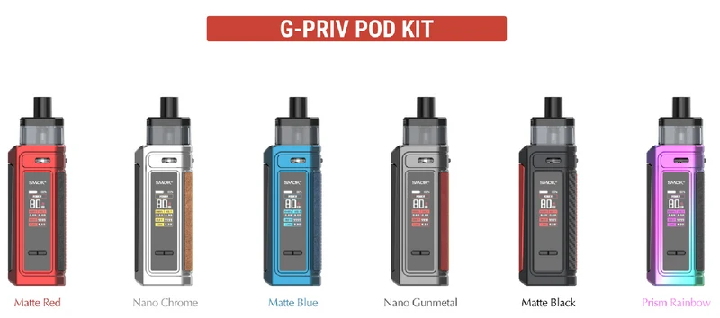 SMOK G-Priv 80W Pod Kit 5.5ml
