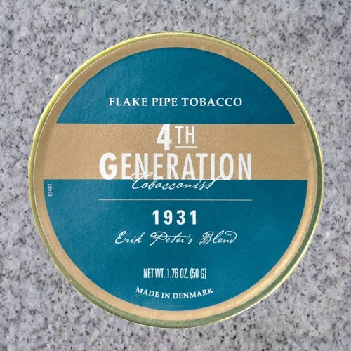 Erik Stokkebye: 4TH GENERATION: 1931 1.76oz