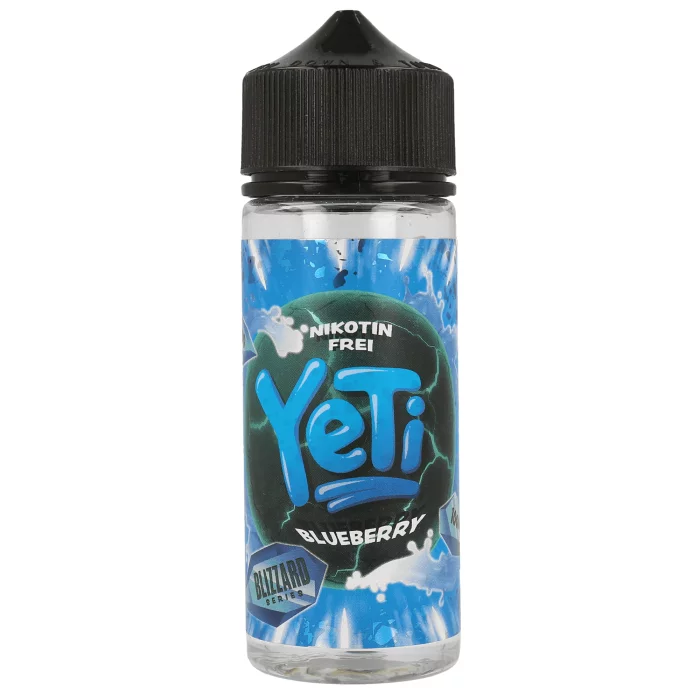 Yeti Blizzard Blueberry 0mg 100ml Shortfill