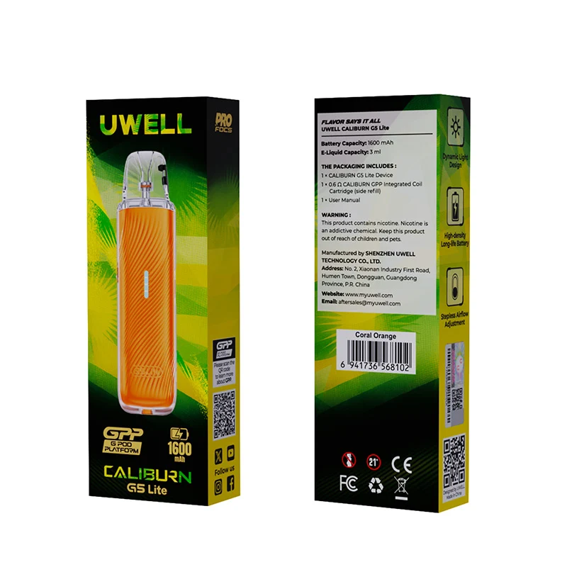 Uwell Caliburn G5 Lite Pod Kit 35W