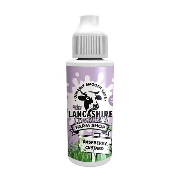 The Lancashire Creamery - Raspberry Custard 0mg 100ml