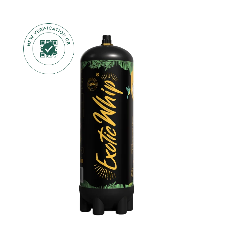 Exotic Whip Sahnekapsel 670g N2O Einweg Lachgastank