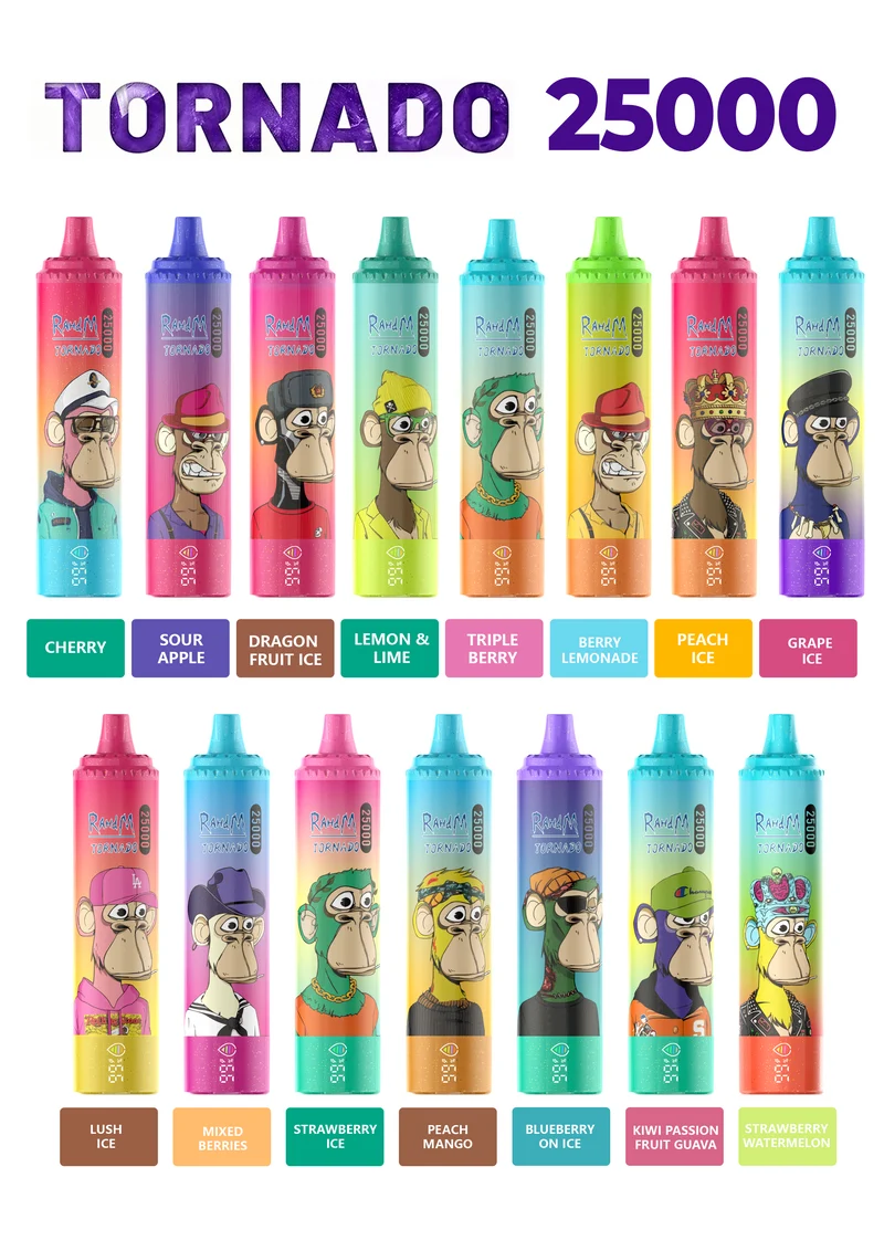 Airmez Tornado 25000 25K Puffs Einweg Kit - 💥 Nehme 4 Zahle NUR 3! + Ab einem Einkauf von 100€ 2 Mystery Gratis💥