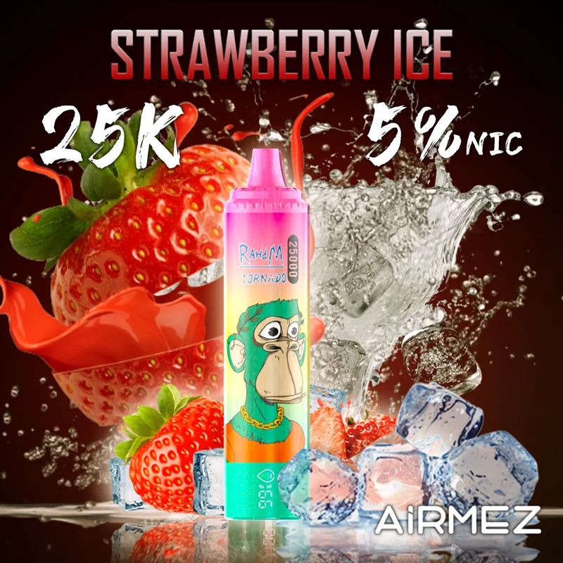 Airmez Tornado 25000 25K Puffs Einweg Kit - 💥 Nehme 4 Zahle NUR 3! + Ab einem Einkauf von 100€ 2 Mystery Gratis💥