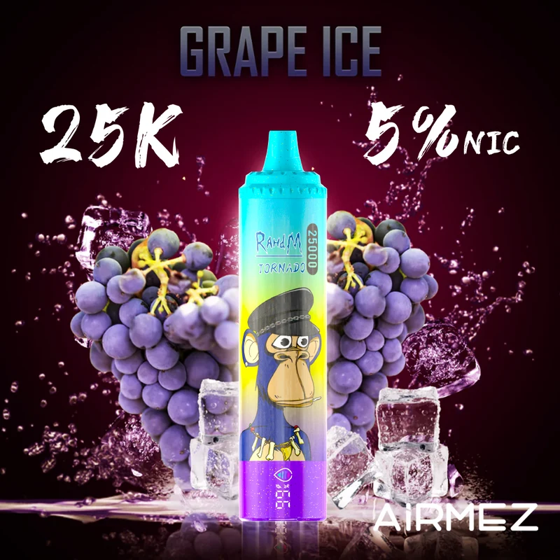 Airmez Tornado 25000 25K Puffs Einweg Kit - 💥 Nehme 4 Zahle NUR 3! + Ab einem Einkauf von 100€ 2 Mystery Gratis💥