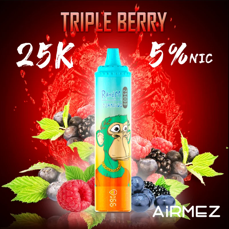 Airmez Tornado 25000 25K Puffs Einweg Kit - 💥 Nehme 4 Zahle NUR 3! + Ab einem Einkauf von 100€ 2 Mystery Gratis💥