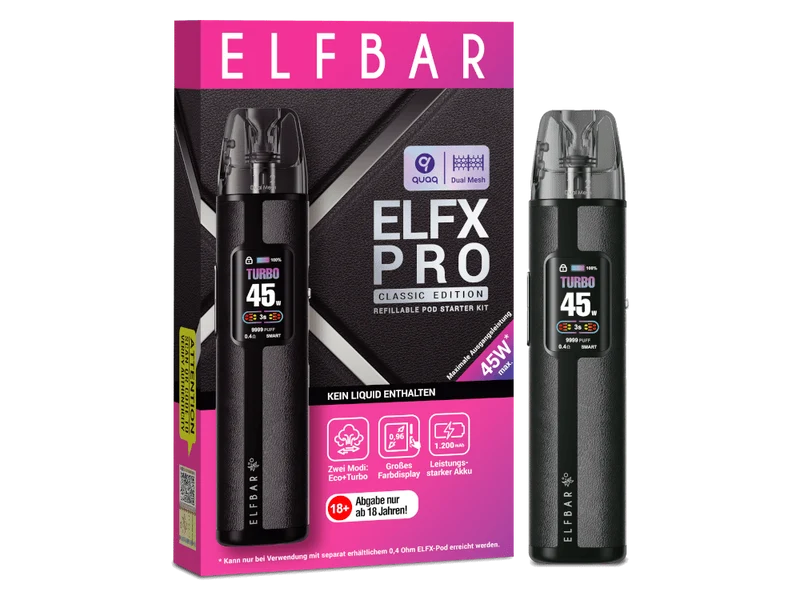 Elf Bar - Elfx Pro - E-Zigaretten Set