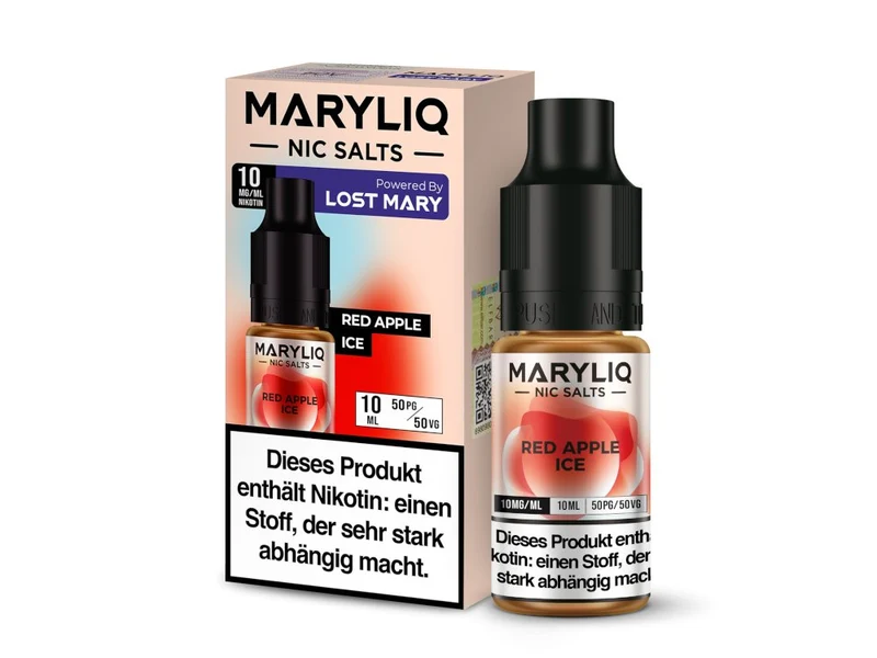MARYLIQ - Red Apple Ice - 10ml Fertigliquid (Nikotinsalz)