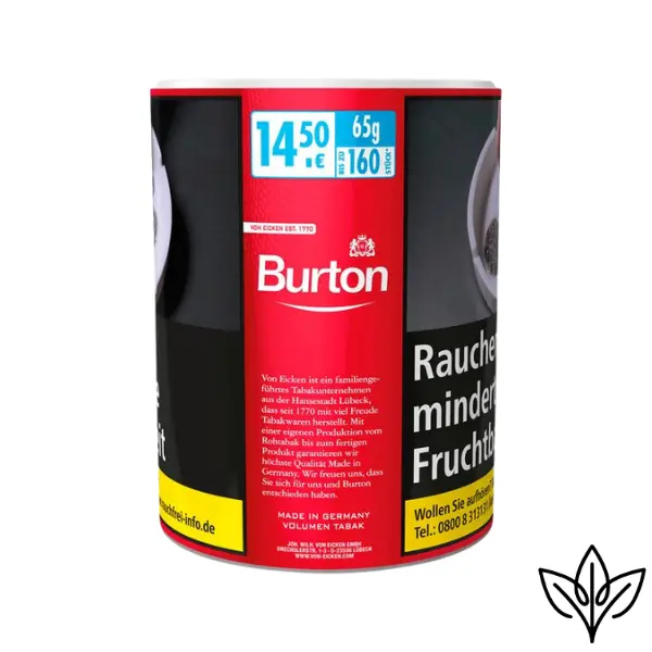 Burton Volumen Tabak Red XL-Size (65g)