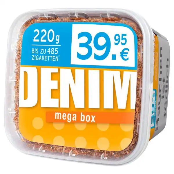 Denim Volumen Tabak 4XL (210g)