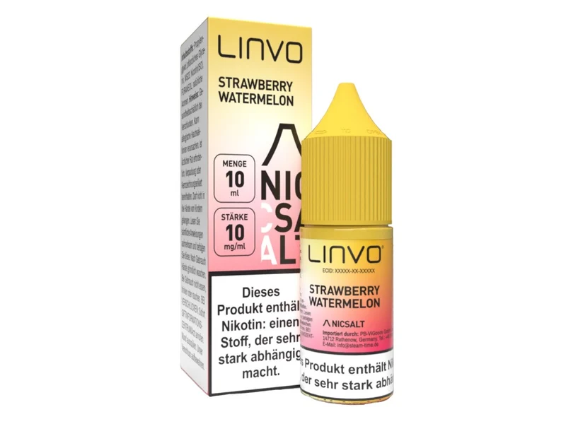 Linvo Strawberry Watermelon Nikotinsalz Liquid - 20mg/ml - 10ml