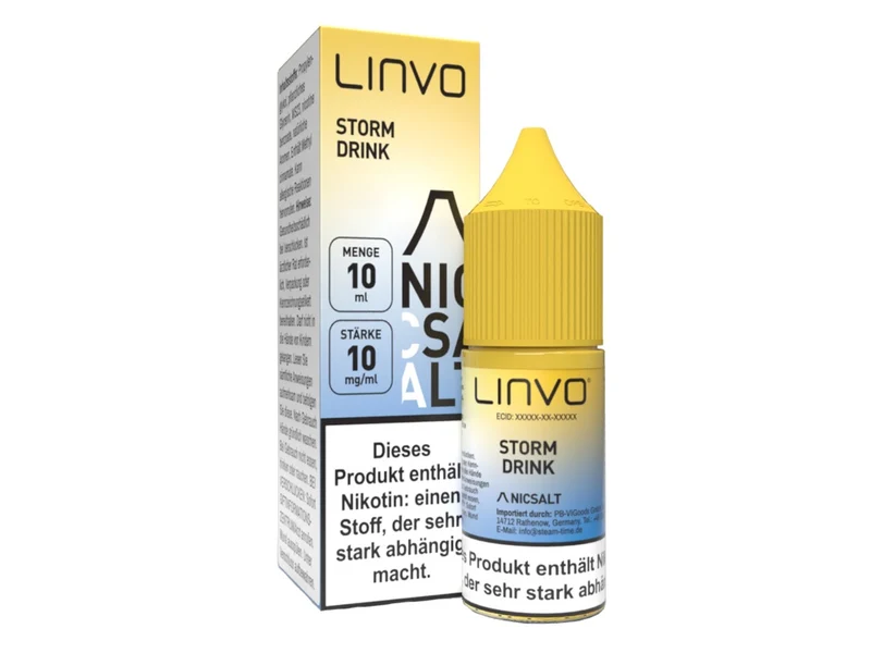 Linvo Storm Drink Nikotinsalz Liquid – Energy & Frische 20mg/ml 10ml