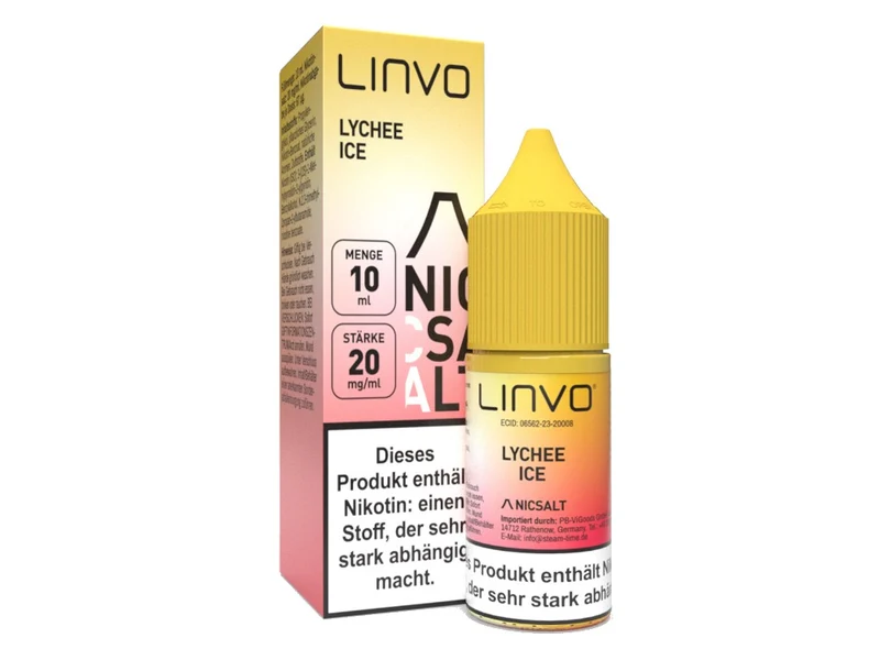 Linvo Lychee Ice Nikotinsalz Liquid – Fruchtige Litschi 20mg/ml 10ml