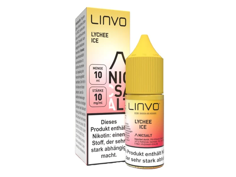 Linvo Lychee Ice Nikotinsalz Liquid – Fruchtige Litschi 20mg/ml 10ml