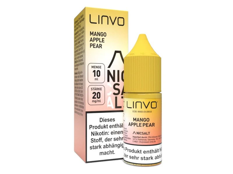 Linvo - Nikotinsalz Liquid - Mango Apple Pear