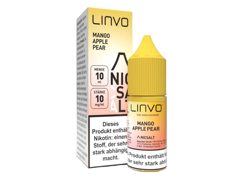 Linvo - Nikotinsalz Liquid - Mango Apple Pear