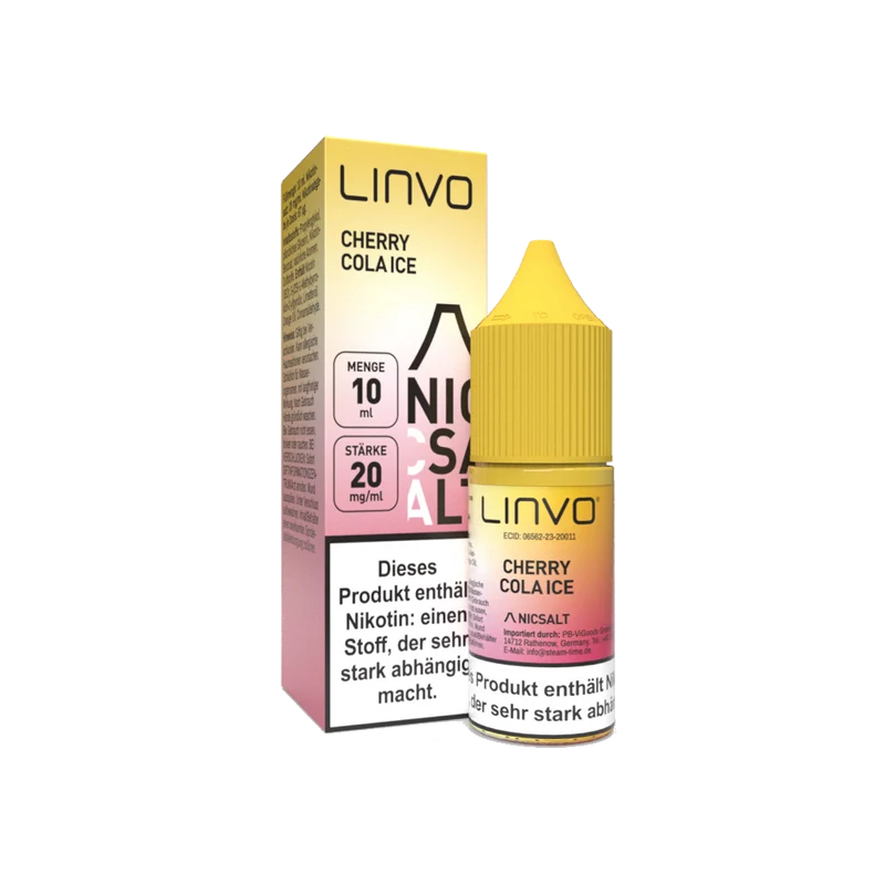 Linvo - Nikotinsalz Liquid - Cherry Cola Ice