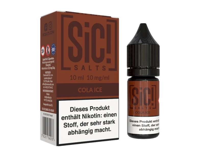 SiC! Salts - Nikotinsalz Liquid - Cola Ice