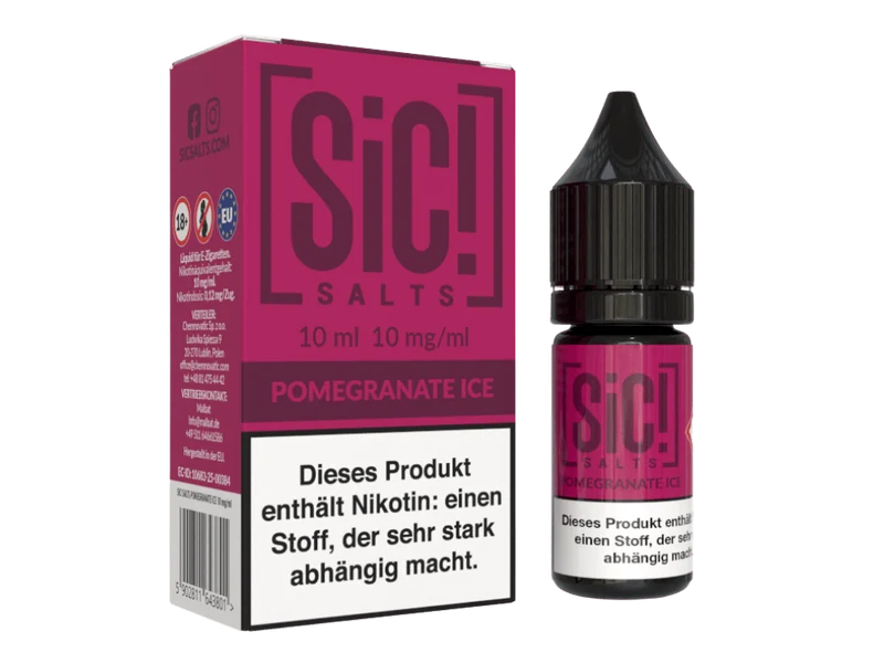 SiC! Salts - Nikotinsalz Liquid - Pomegranate Ice