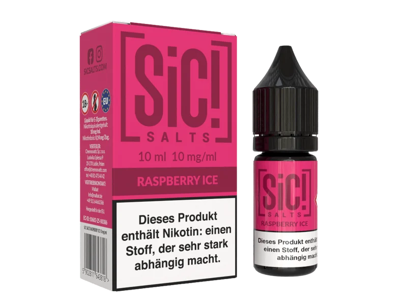 SiC! Salts - Nikotinsalz Liquid - Raspberry Ice